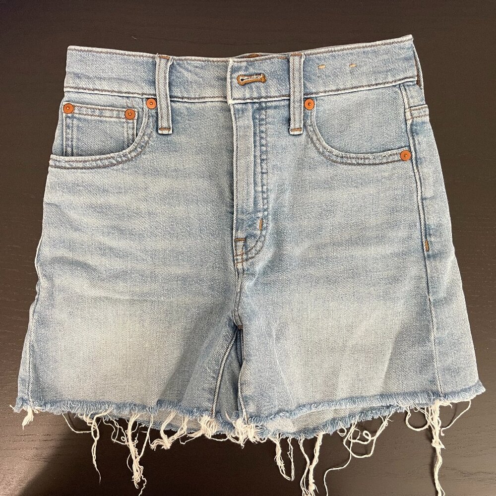 Madewell High-Rise Denim Shorts (Size: 23)